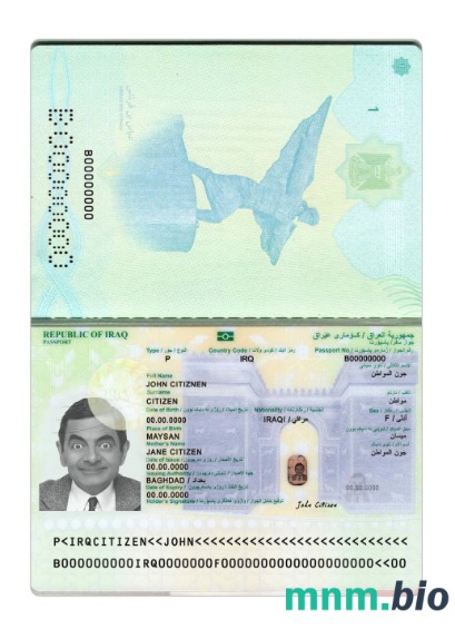 Irak paszport 2024-obecnie